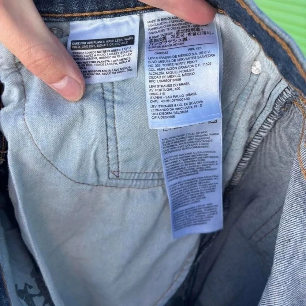 Levi's 511‎ Straight Leg Slim Fit Jeans34x30